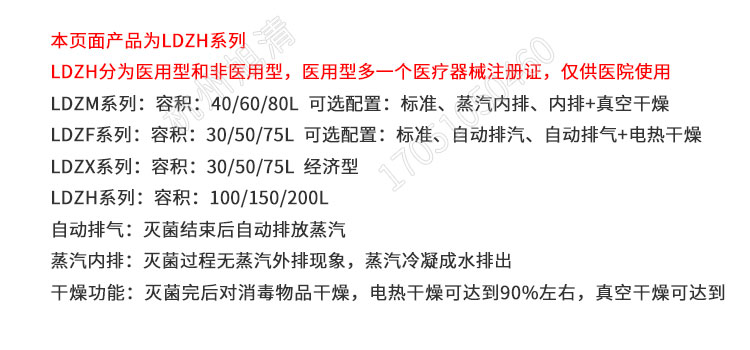 上海申安LDZH系列醫用高壓滅菌鍋消毒鍋立式壓力蒸汽滅菌器